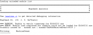 loading unloaded module list 