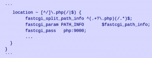 PHP-FPM Vulnerability