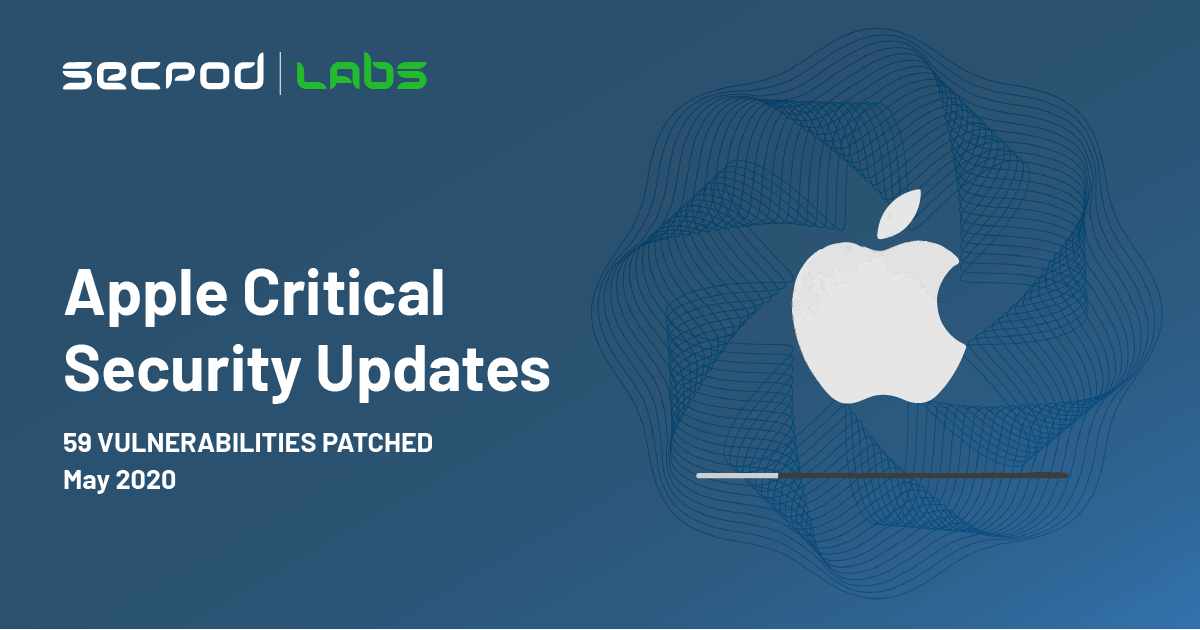 You are currently viewing Apple Critical Security Updates May 2020