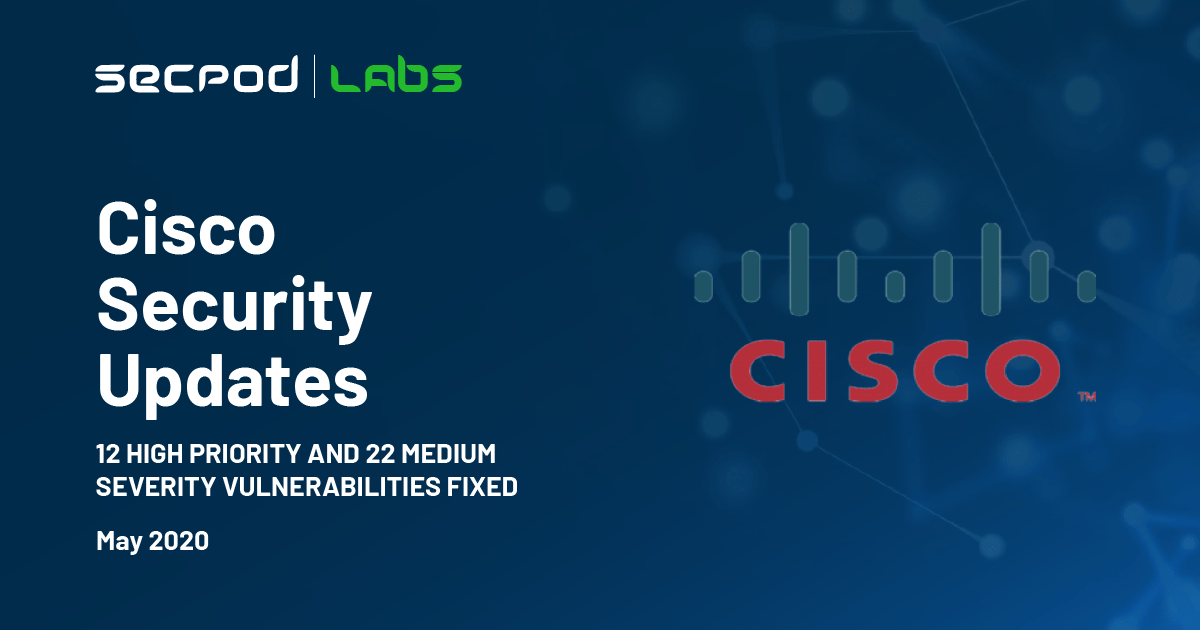 You are currently viewing Cisco Releases Security Updates for Multiple Products