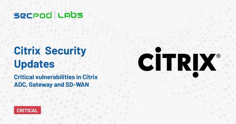 Read more about the article Citrix Security Updates for Critical vulnerabilities in Citrix ADC, Gateway and SD-WAN