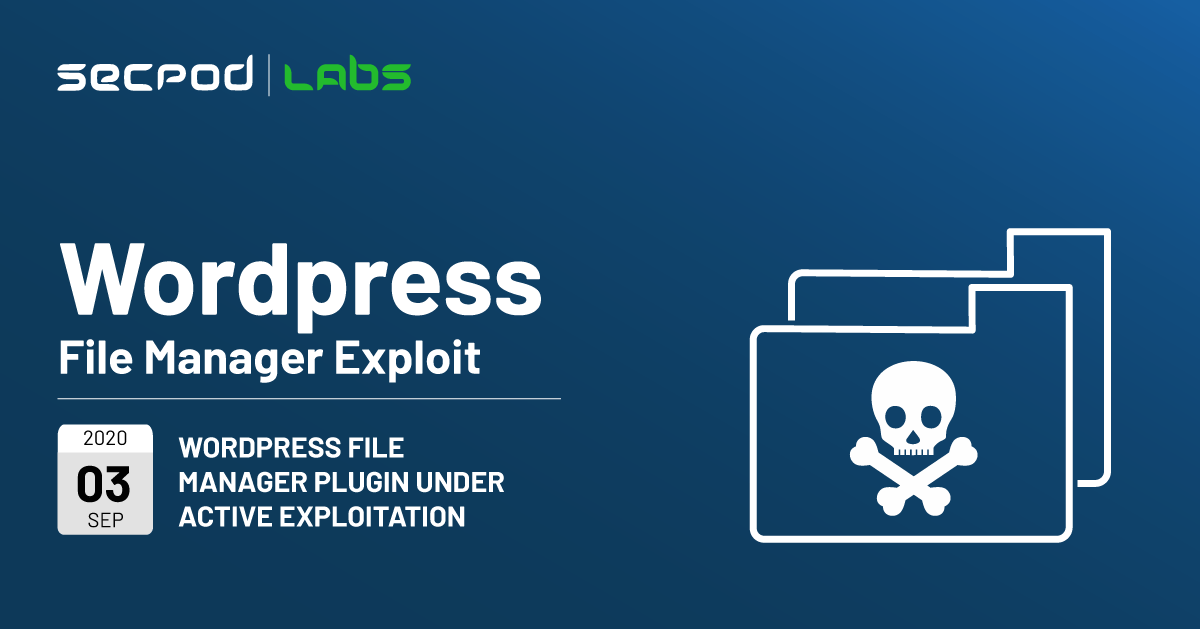 You are currently viewing WordPress File Manager Plugin Under Active Exploitation