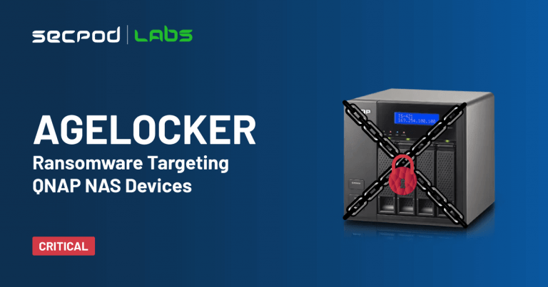 Read more about the article AgeLocker Ransomware Targeting QNAP NAS Devices