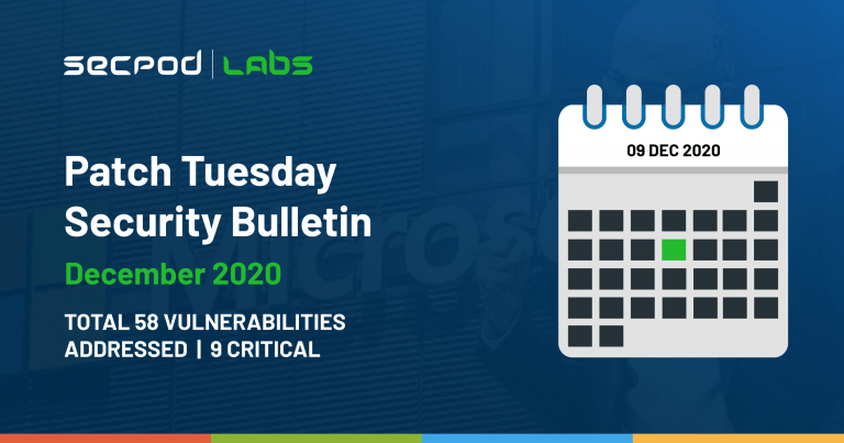 Read more about the article Patch Tuesday: Microsoft Security Bulletin Summary for December 2020