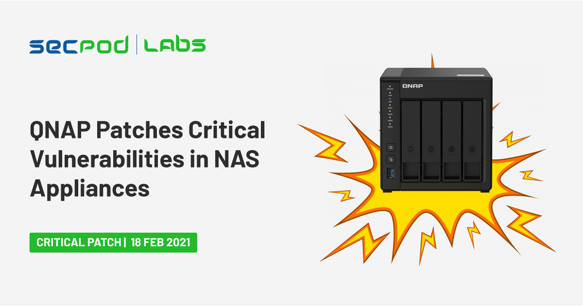 You are currently viewing QNAP Patches Critical Vulnerabilities in NAS Appliances