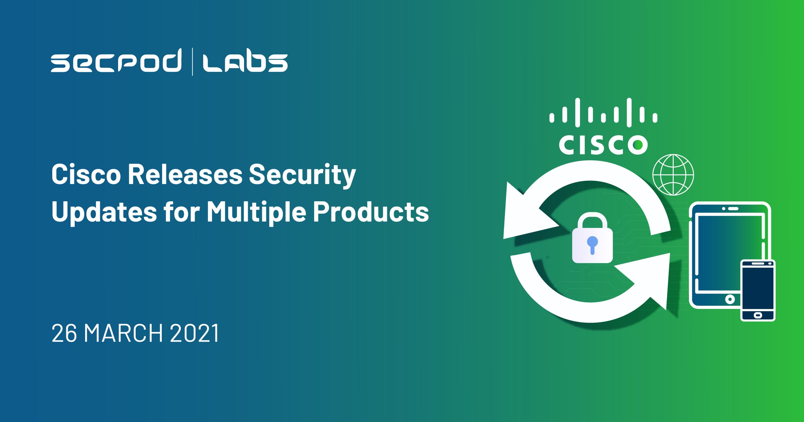 Read more about the article Cisco Releases Security Updates for Multiple Products