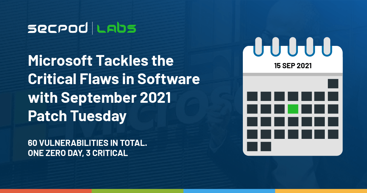 You are currently viewing Microsoft September Patch Tuesday Addresses 60 CVEs Including 3 Critical