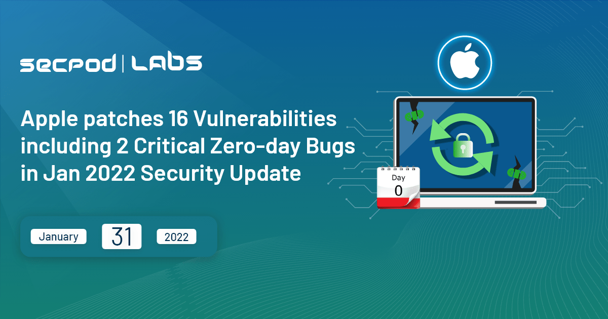 Read more about the article Apple Critical Security Updates January 2022