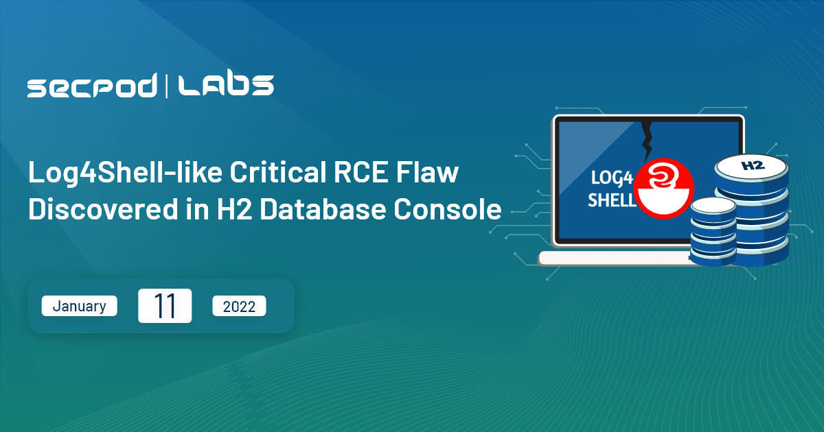 You are currently viewing Log4Shell-Critical Remote Code Execution Vulnerability in H2database Console
