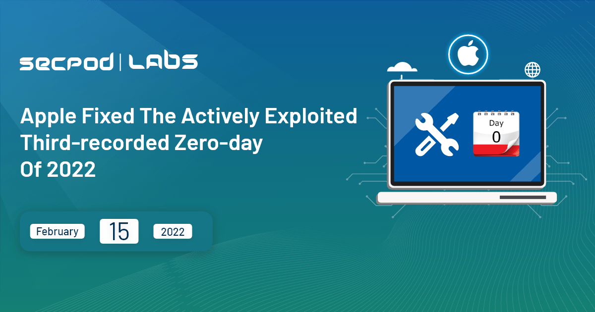 You are currently viewing Apple Has Addressed A Zero-Day Vulnerability Which Is Being Actively Exploited In The Wild