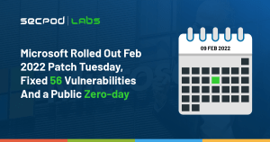 Read more about the article Microsoft February 2022 Patch Tuesday Addresses 57 Vulnerabilities Including a Zero-Day