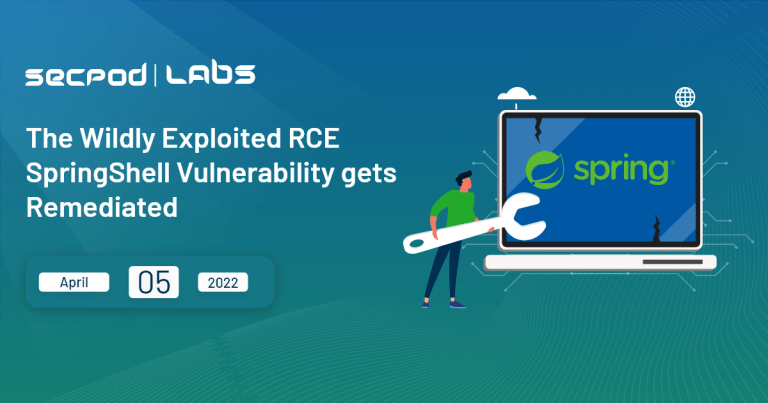 Read more about the article Critical Alert: Spring Core(SpringShell) Remote Code Execution Vulnerability Exploited In The Wild