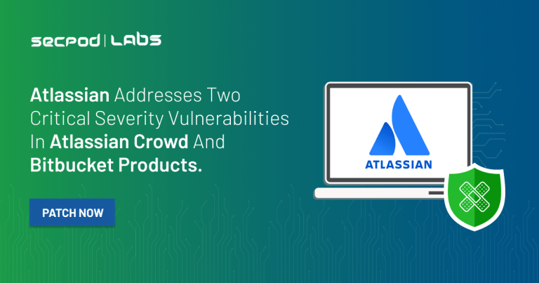 Read more about the article Atlassian Critical Vulnerabilities of November 2022 in Atlassian Crowd and Bitbucket Products is addressed. Patch Now!