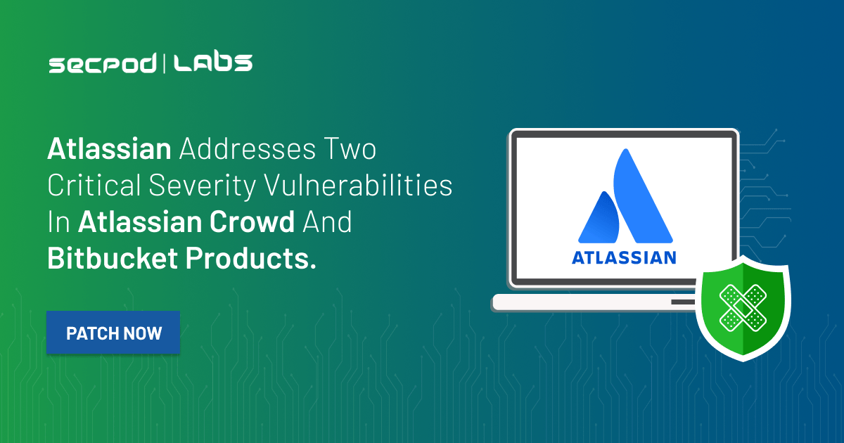 You are currently viewing Atlassian Critical Vulnerabilities of November 2022 in Atlassian Crowd and Bitbucket Products is addressed. Patch Now!