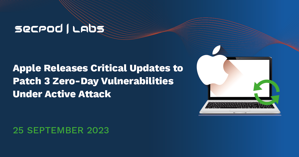 You are currently viewing Apple Releases Critical Updates to Patch 3 Zero-Day Vulnerabilities Under Active Attack