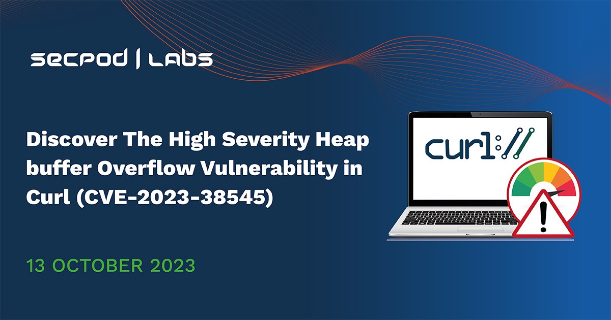 Read more about the article Discover The High Severity Heap buffer Overflow Vulnerability in cURL (CVE-2023-38545)