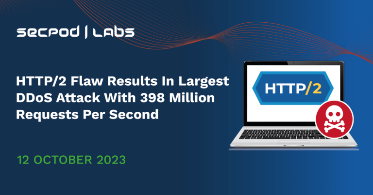 Read more about the article CVE-2023-44487: “HTTP/2 Rapid Reset” Flaw Results In Largest DDoS Attack