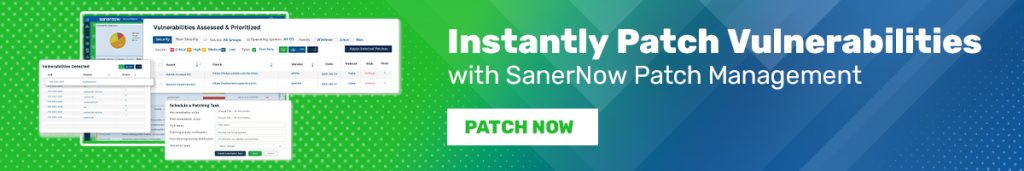 SanerNow-Patch-management