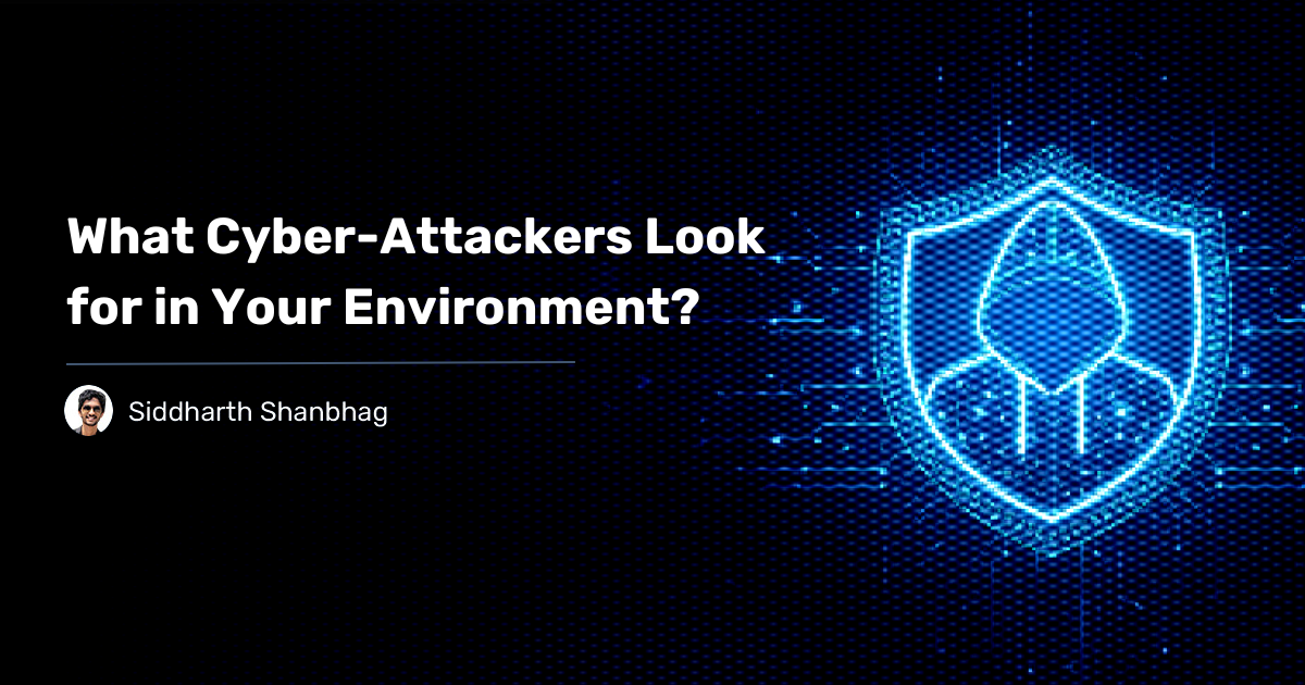 You are currently viewing What Cyber-Attackers Look for in Your Environment?