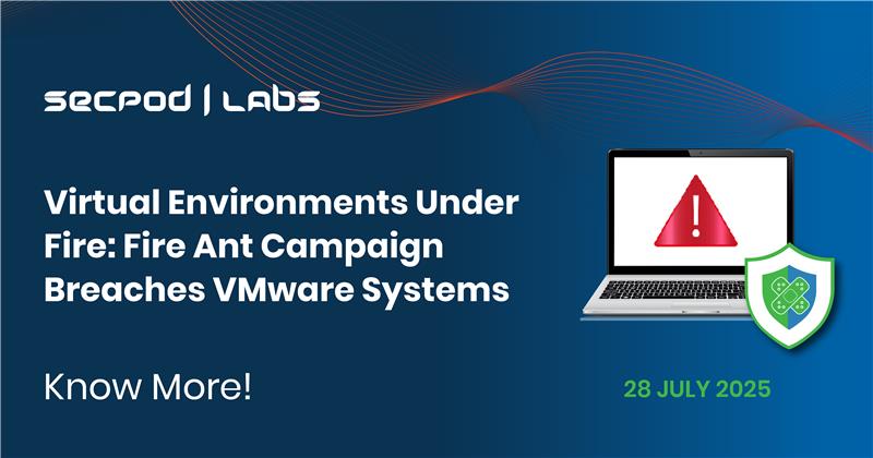 Read more about the article Virtual Environments Under Fire: Fire Ant Campaign Breaches VMware Systems