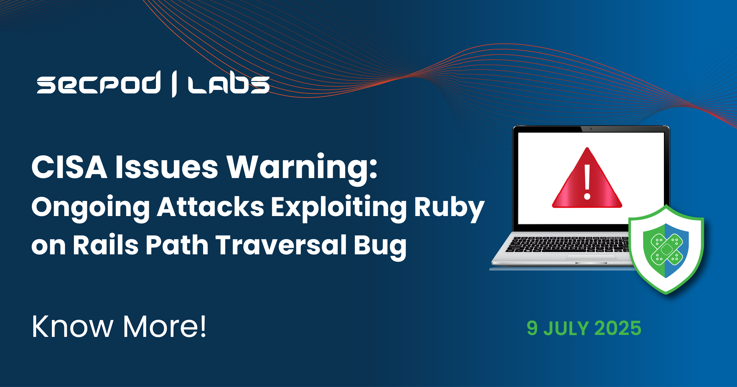 You are currently viewing CISA Issues Warning: Ongoing Attacks Exploiting Ruby on Rails Path Traversal Bug