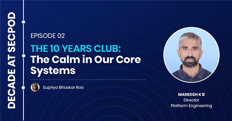 Read more about the article The 10 Years Club – With Maneesh, The Calm in Our Core Systems  