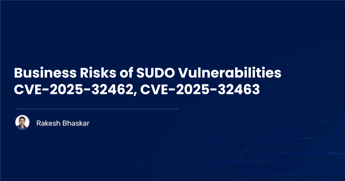 You are currently viewing SUDO Vulnerabilities put Data, Operations, and Compliance at risk