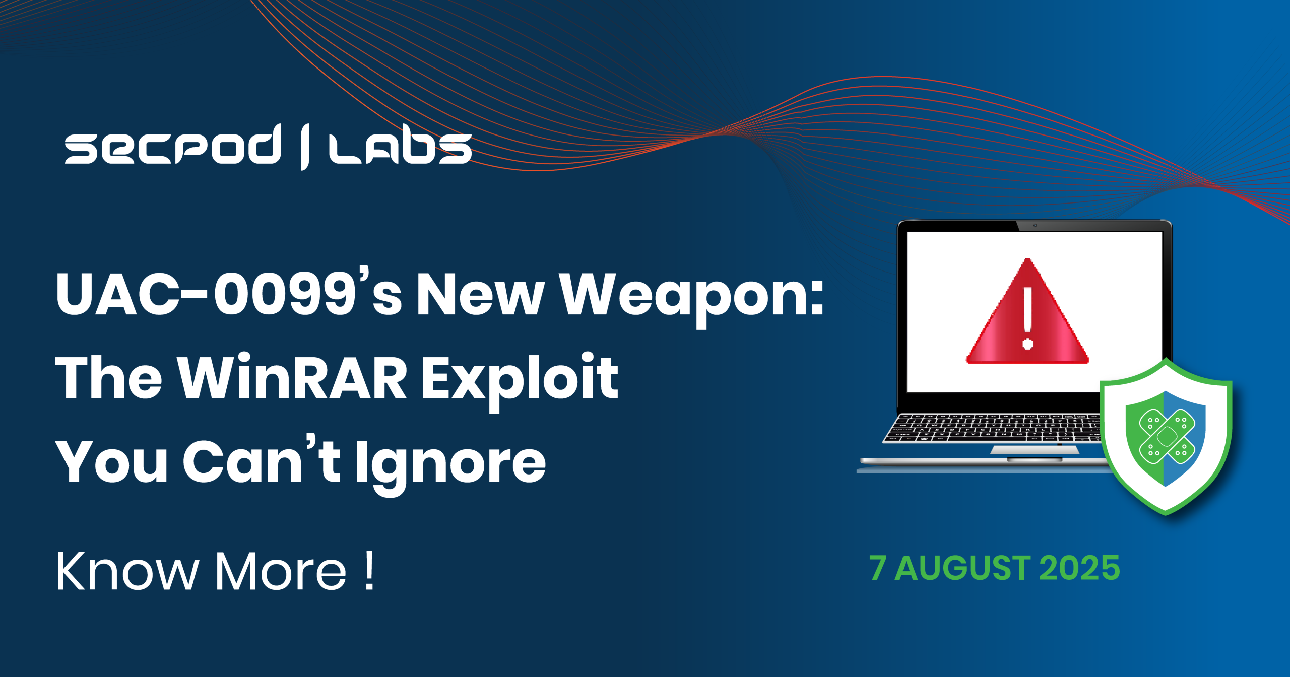 You are currently viewing UAC-0099’s New Weapon: The WinRAR Exploit You Can’t Ignore