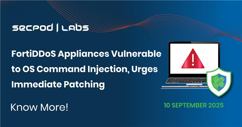 You are currently viewing FortiDDoS Appliances Vulnerable to OS Command Injection, Urges Immediate Patching