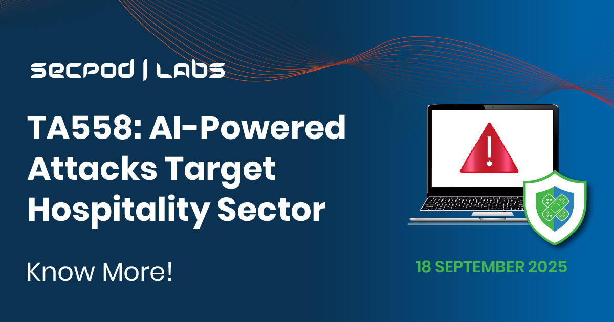 You are currently viewing TA558: AI-Powered Attacks Target Hospitality Sector