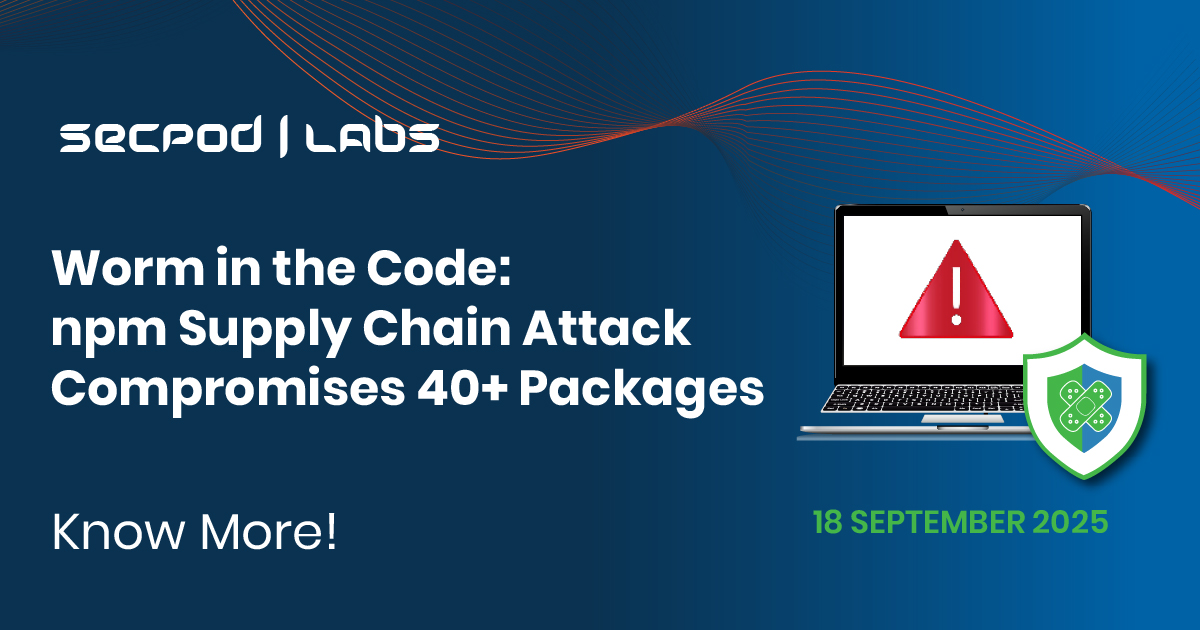 You are currently viewing Worm in the Code: npm Supply Chain Attack Compromises 40+ Packages