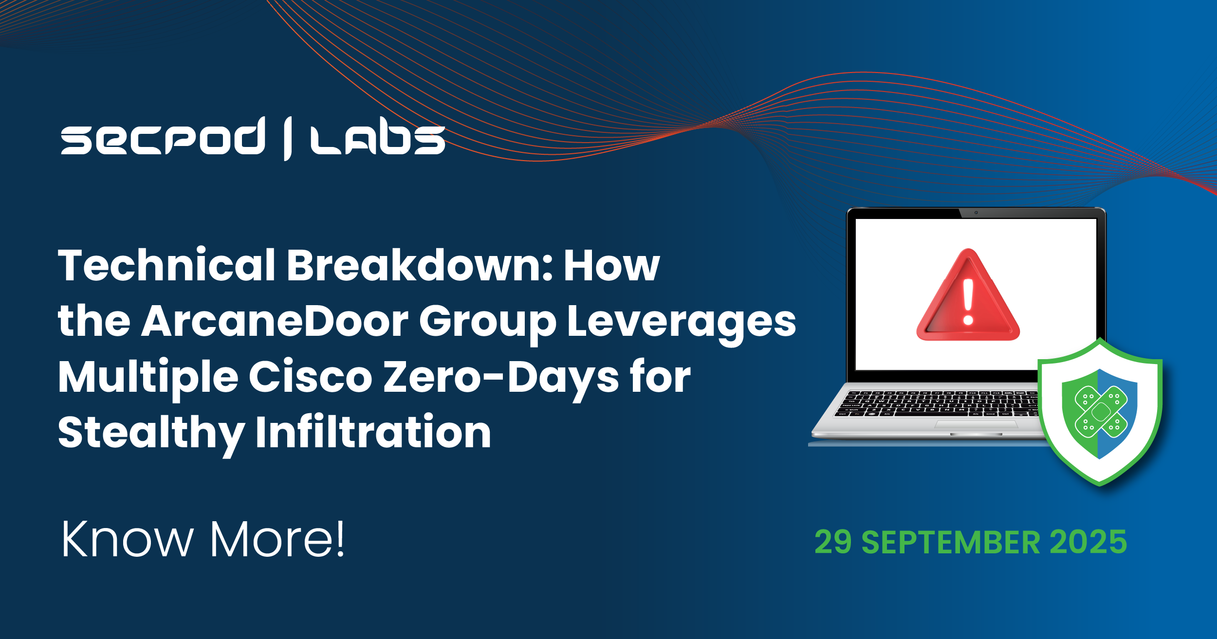 Read more about the article Technical Breakdown: How the ArcaneDoor Group Leverages Multiple Cisco Zero-Days for Stealthy Infiltration