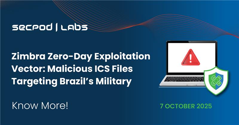 You are currently viewing Zimbra Zero-Day Exploitation Vector: Malicious ICS Files Targeting Brazil’s Military
