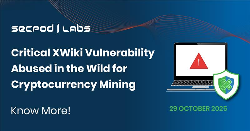 Read more about the article Critical XWiki Vulnerability Abused in the Wild for Cryptocurrency Mining