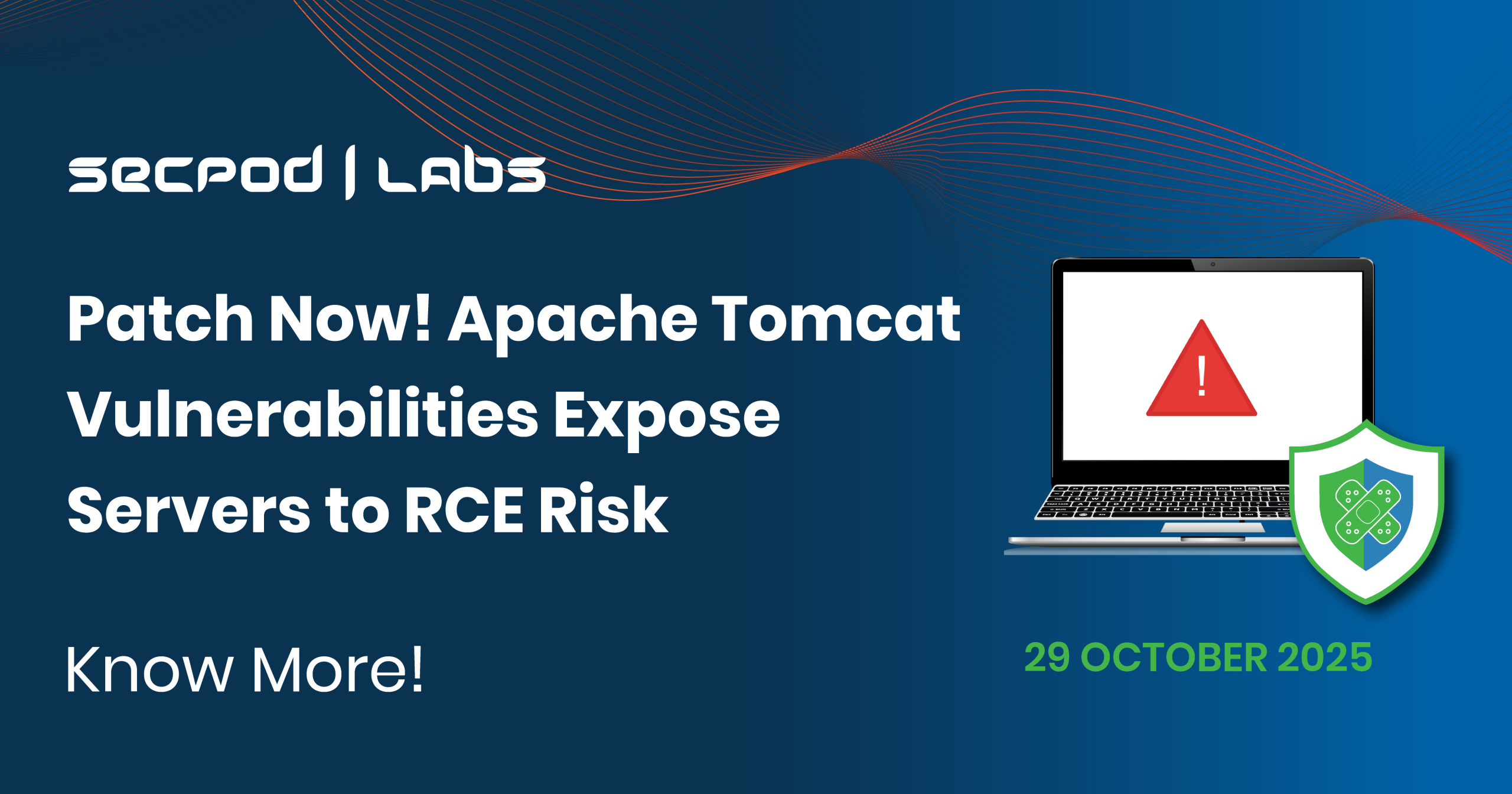 Read more about the article Patch Now! Apache Tomcat Vulnerabilities Expose Servers to RCE Risk