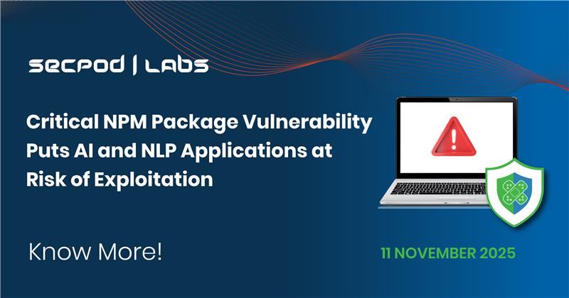 You are currently viewing Critical NPM Package Vulnerability Puts AI and NLP Applications at Risk of Exploitation