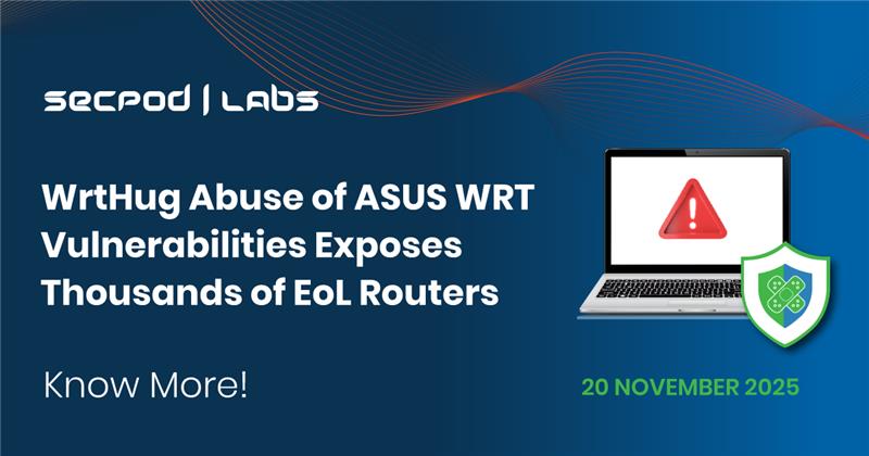 You are currently viewing WrtHug Abuse of ASUS WRT Vulnerabilities Exposes Thousands of EoL Routers