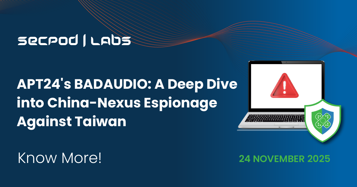 You are currently viewing APT24’s BADAUDIO: A Deep Dive into China-Nexus Espionage Against Taiwan