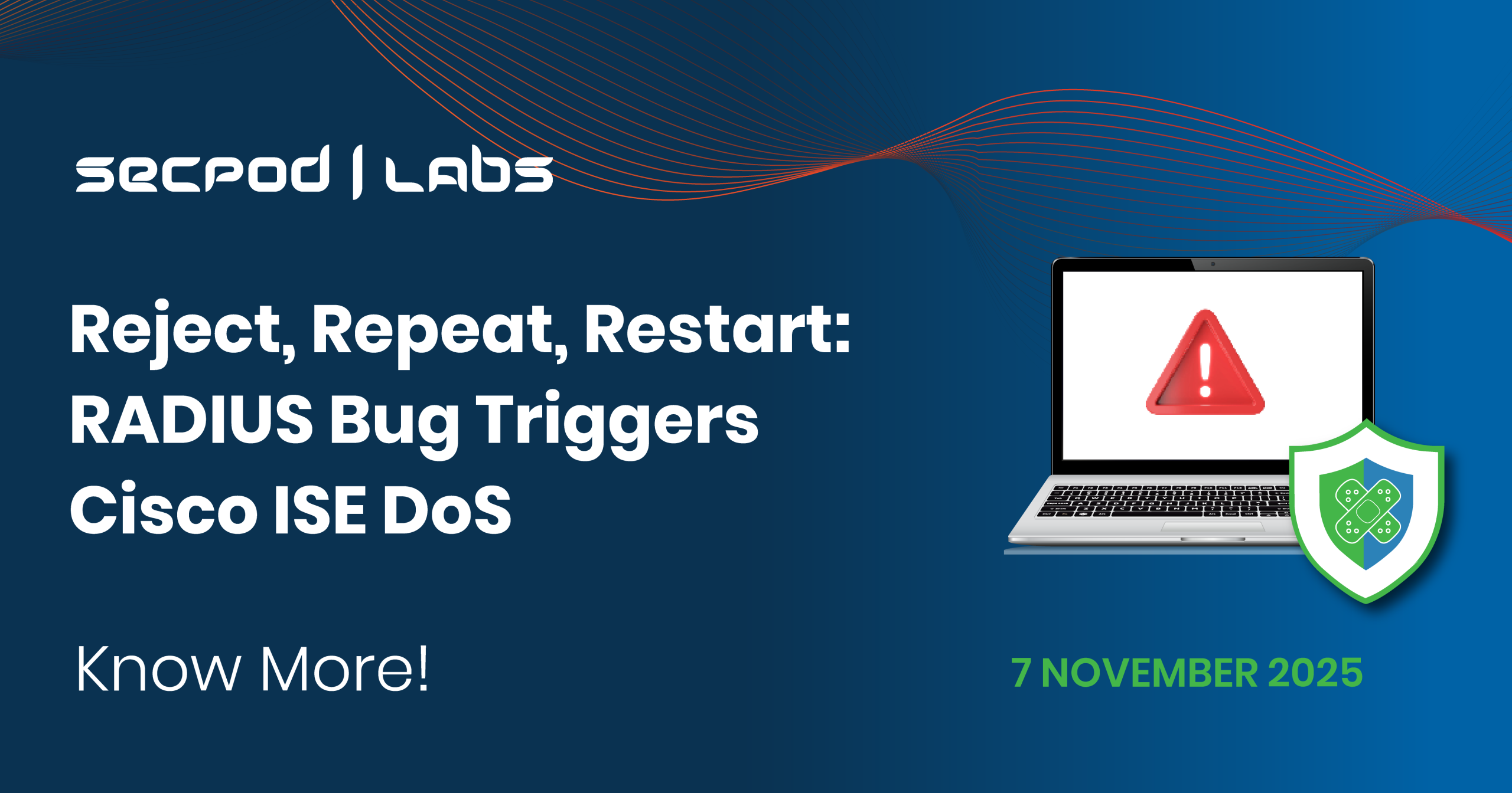You are currently viewing Reject, Repeat, Restart: RADIUS Bug Triggers Cisco ISE DoS