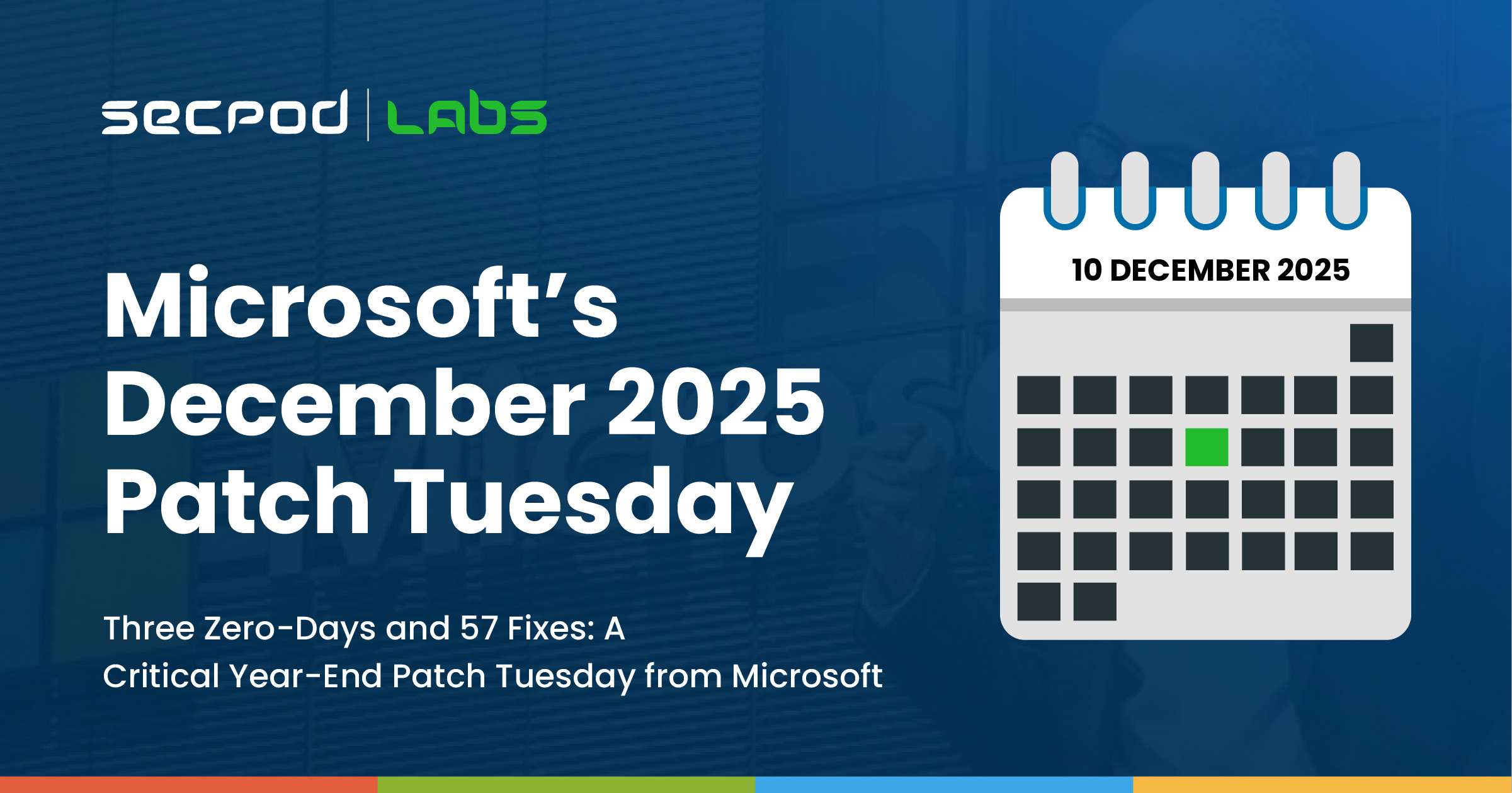 You are currently viewing Three Zero-Days and 57 Fixes: A Critical Year-End Patch Tuesday from Microsoft