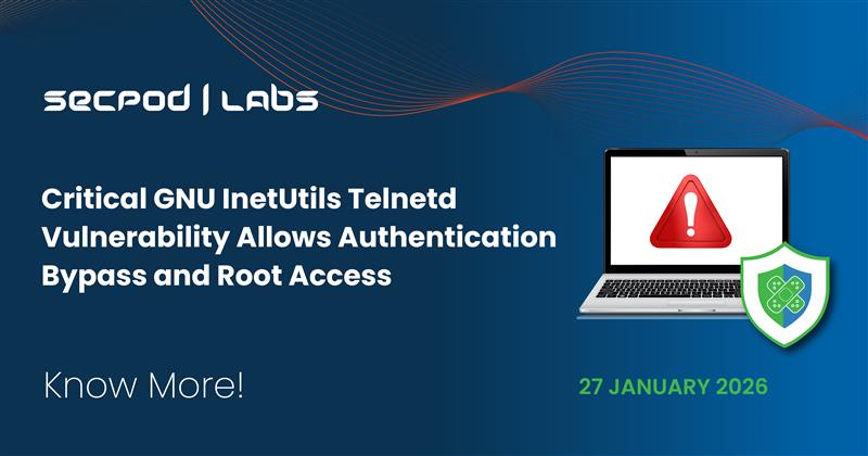 Read more about the article Critical GNU InetUtils Telnetd Vulnerability Allows Authentication Bypass and Root Access