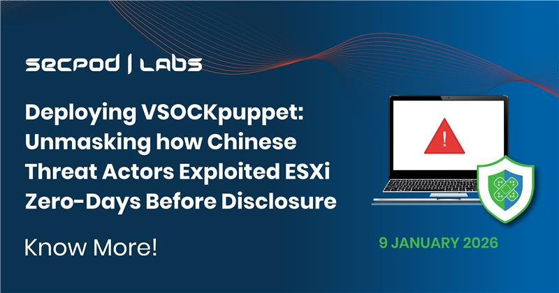 You are currently viewing Deploying VSOCKpuppet: Unmasking how Chinese Threat Actors Exploited ESXi Zero-Days Before Disclosure