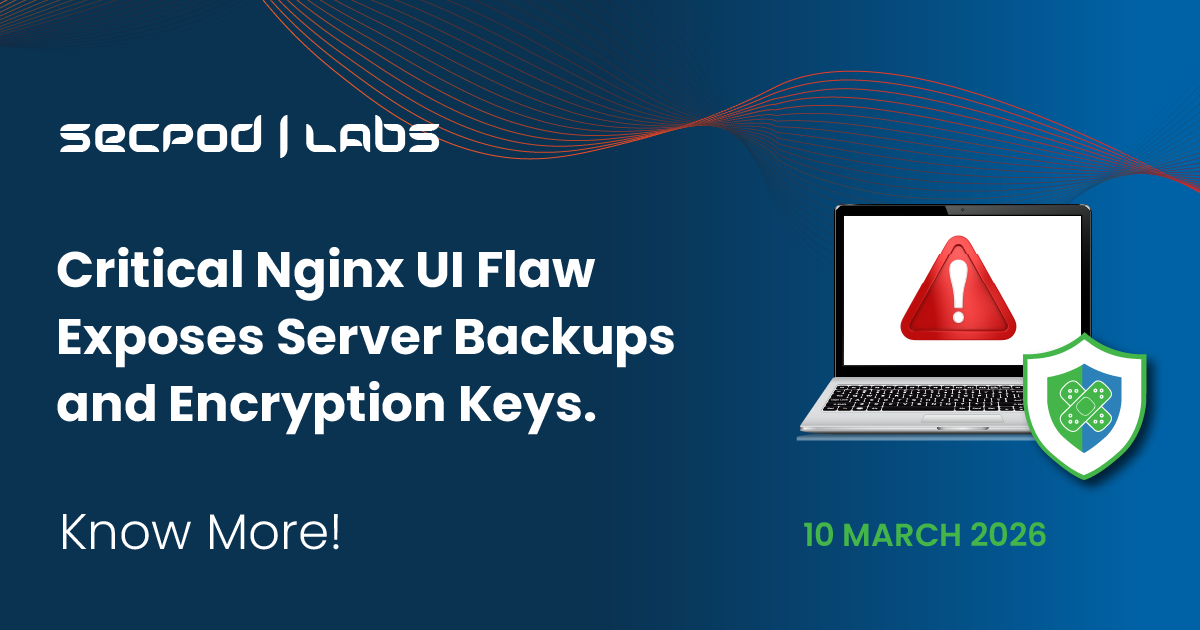 Read more about the article Critical Nginx UI Flaw Exposes Server Backups and Encryption Keys.