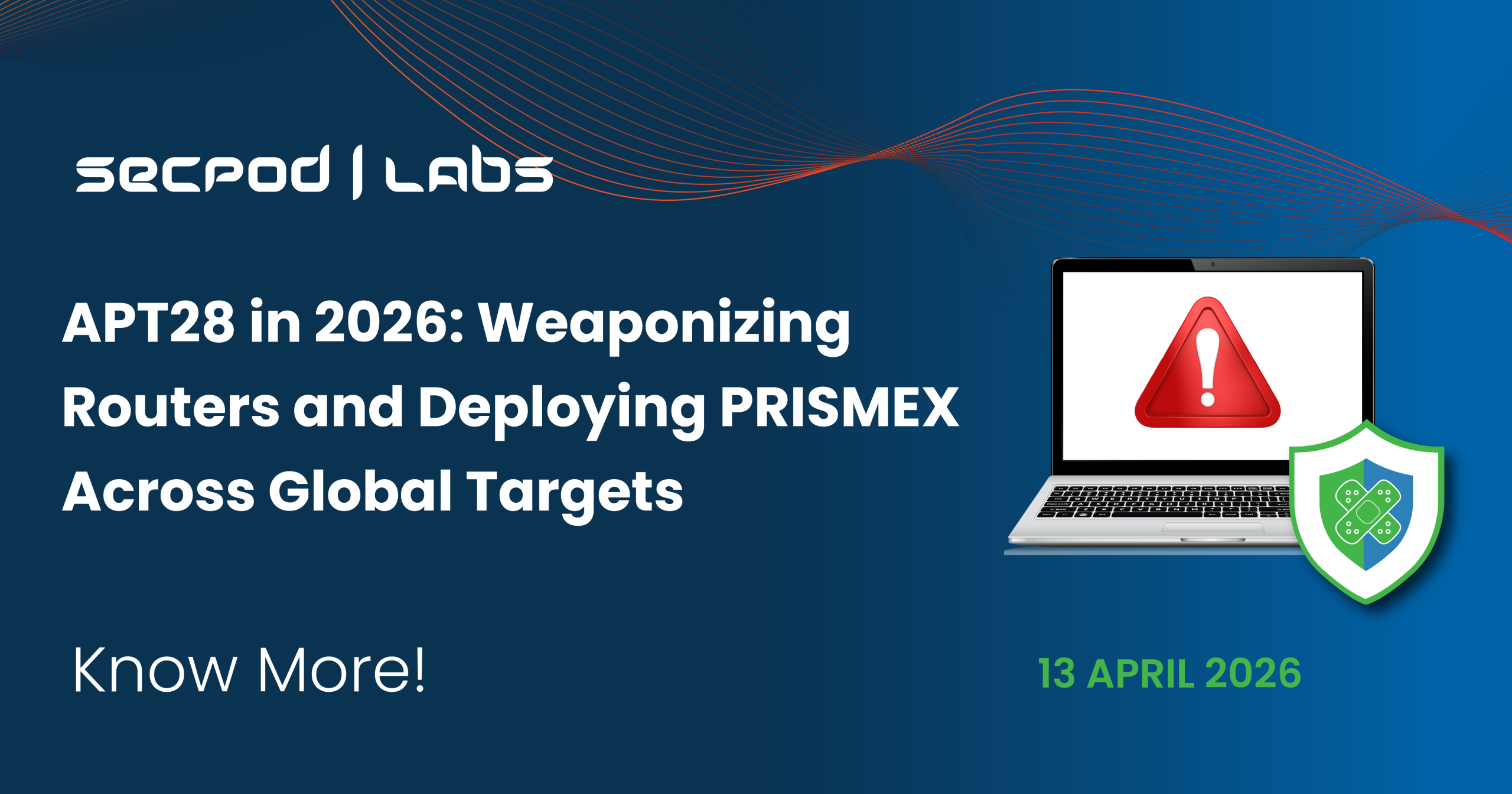 Read more about the article APT28 in 2026: Weaponizing Routers and Deploying PRISMEX Across Global Targets