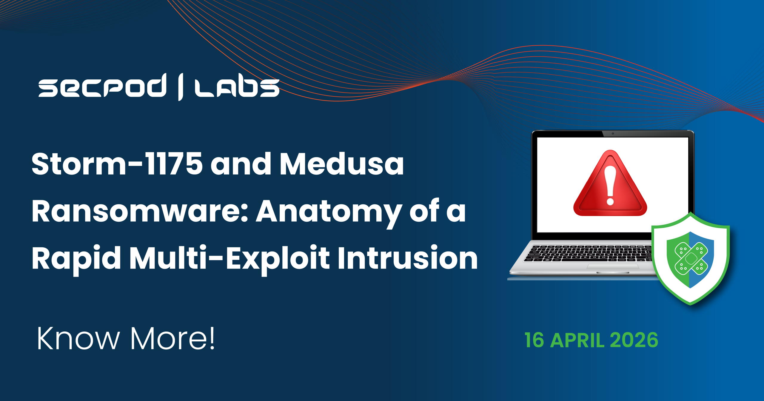 You are currently viewing Storm-1175 and Medusa Ransomware: Anatomy of a Rapid Multi-Exploit Intrusion