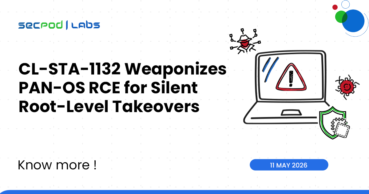 You are currently viewing CL-STA-1132 Weaponizes PAN-OS RCE for Silent Root-Level Takeovers