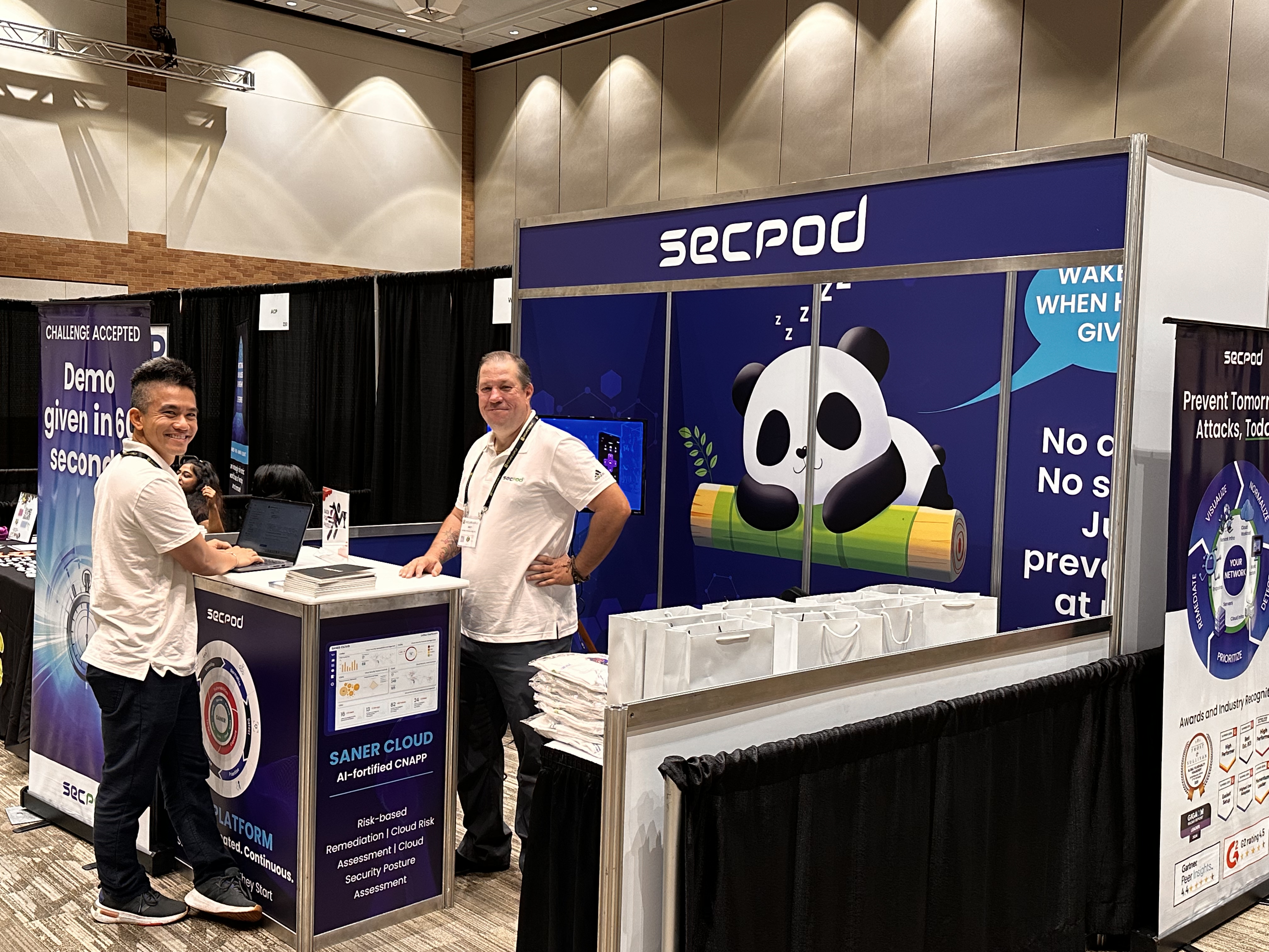 SecPod event moment 01