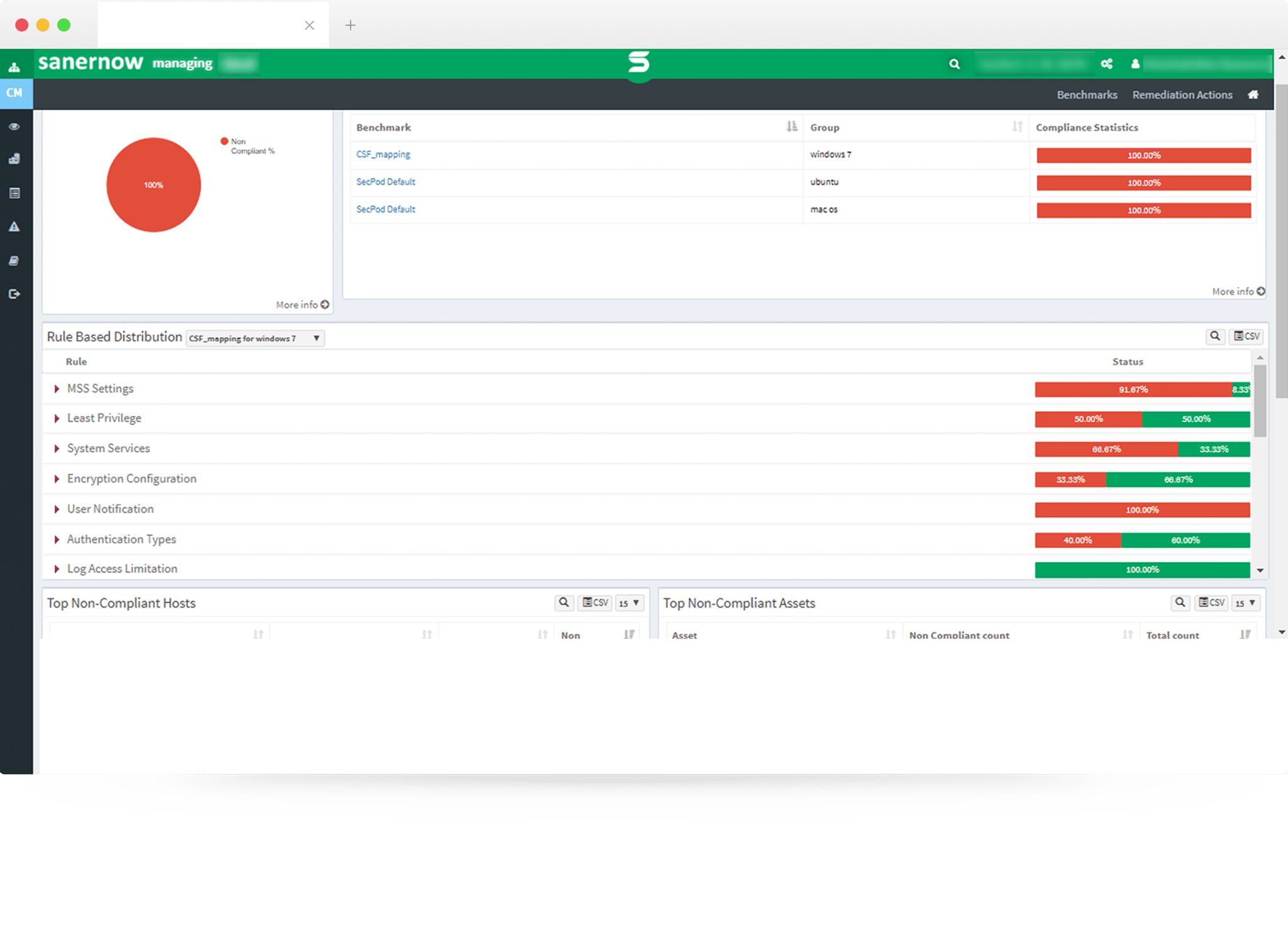 Compliance management tool