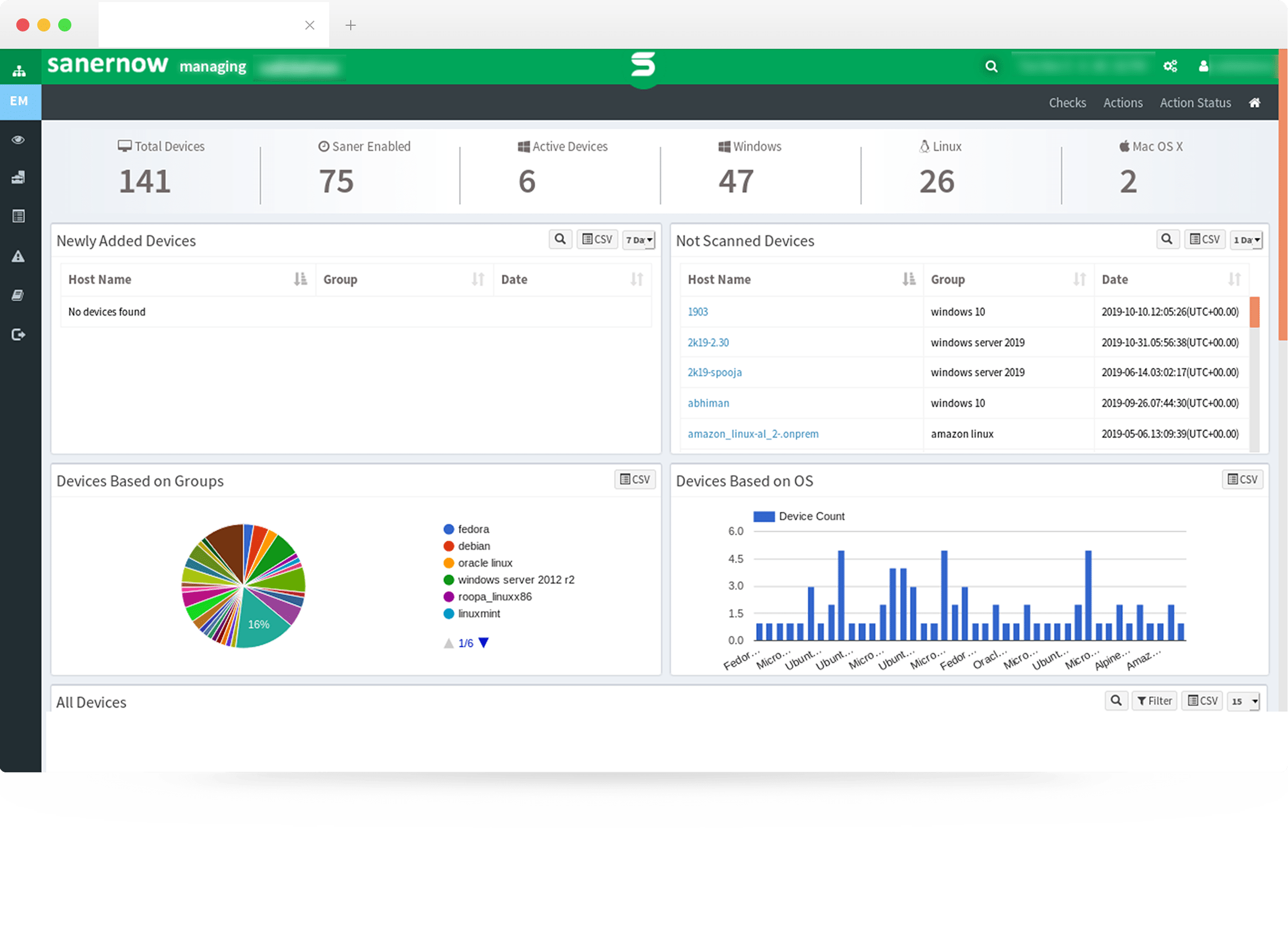 SecPod's SanerNow Endpoint Management Software