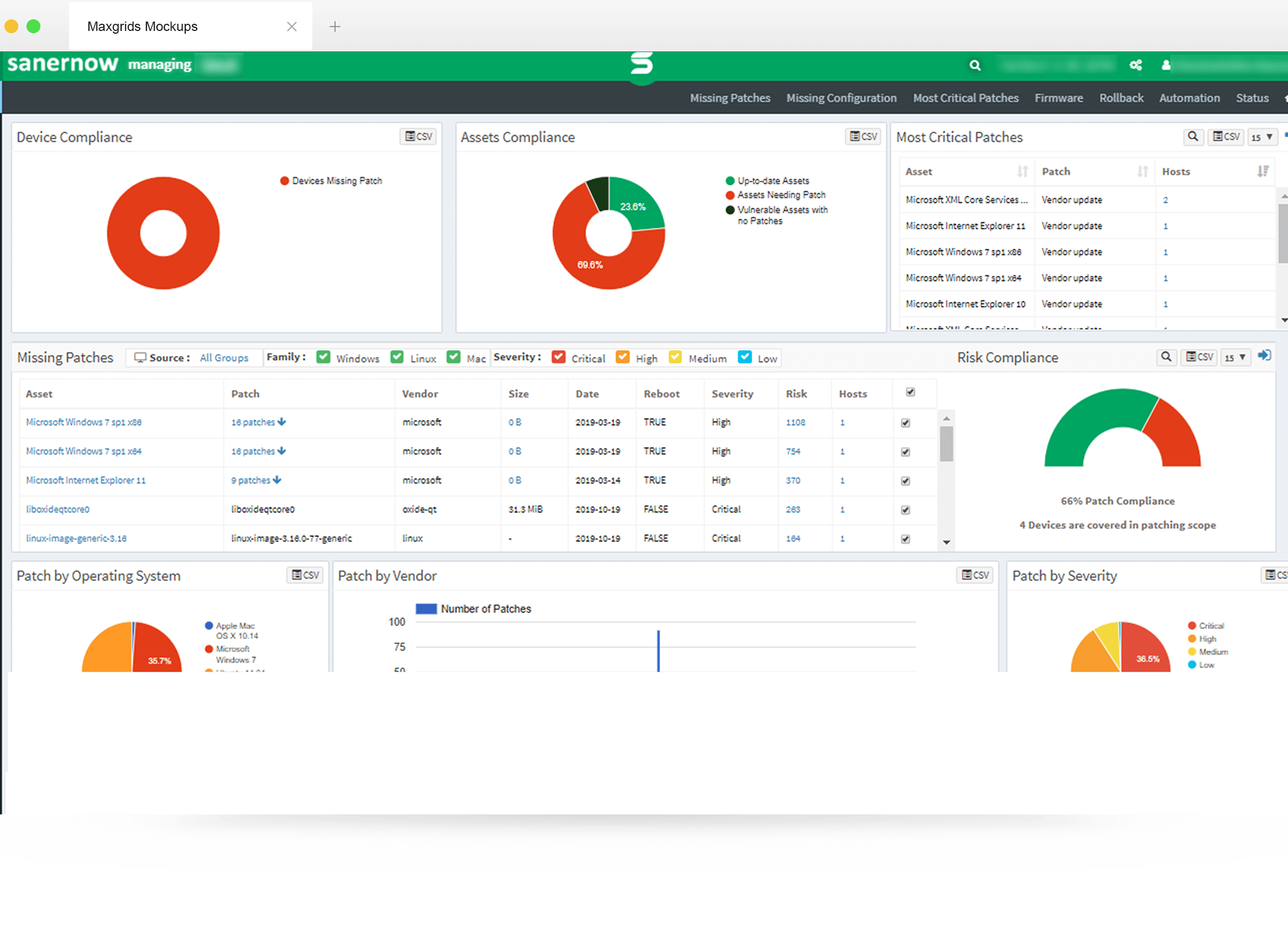 SanerNow Patch Management Software: Most Advanced Patch Management Software | SecPod